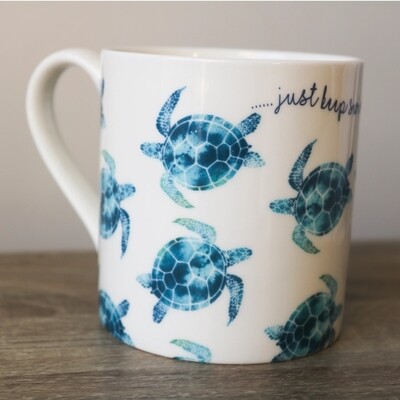 Turtle - Just keep swimming - Mug
