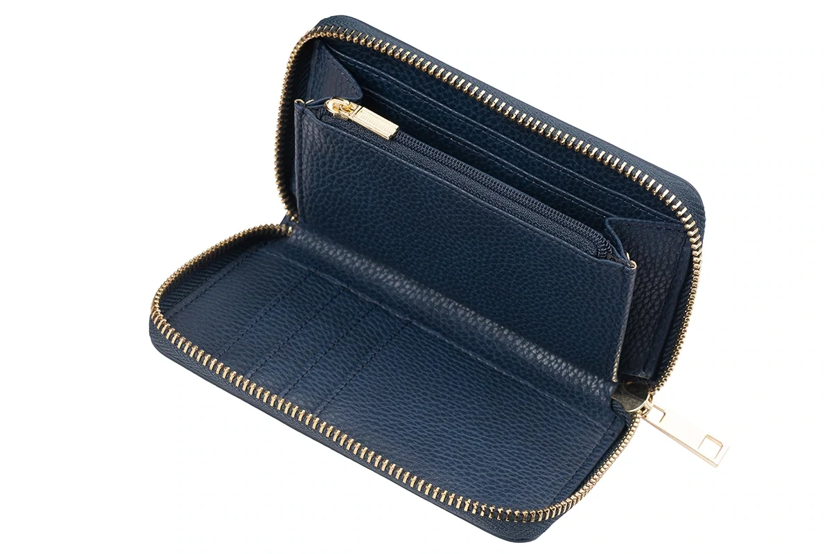 Women's zip around purse sale