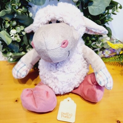 Plush sheep White