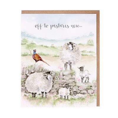 OFF TO PASTURES NEW