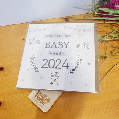 New baby 2024 CARD