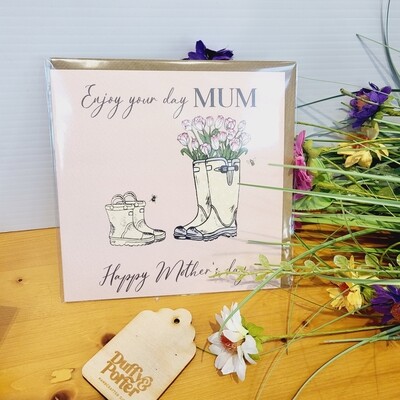 Happy mothers day Mum CARD