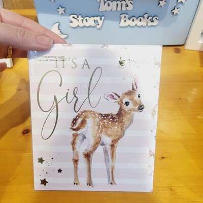 Its a girl pink Card