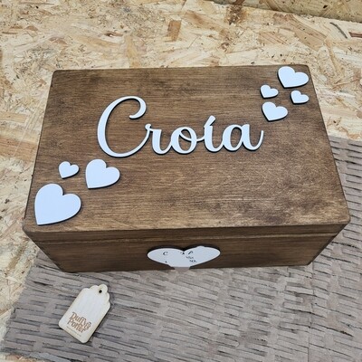 Baby Keepsake Box, wooden box, keepsake box, memory box