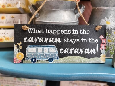 Slate what happens in the Caravan