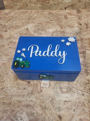 Keepsake Box Tractor