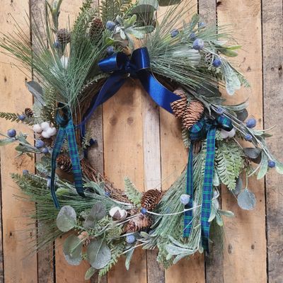 Sparkle Mist Christmas Wreath