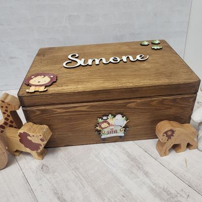 Keepsake Box Jungle Safari