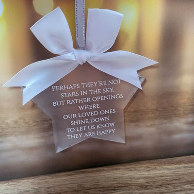 Memorial Star Decoration