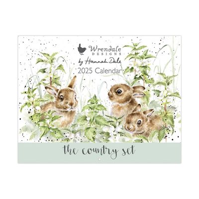 &#39;The Country Set&quot; landscape Calendar 2025