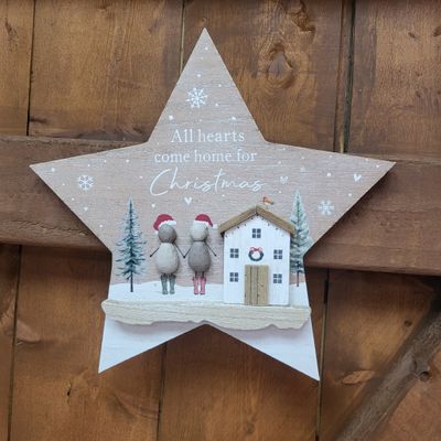 Star Pebble Christmas Star