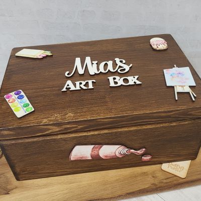 Art and Craft Box personalised