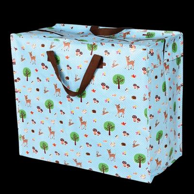 Jumbo storage bag - woodland creatures