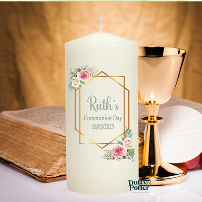 &quot;Emily&quot; Communion/ Confirmation Candle