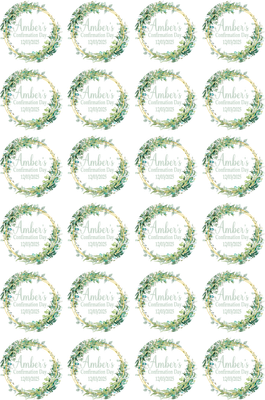&quot;Eucalyptus Green&quot; Stickers