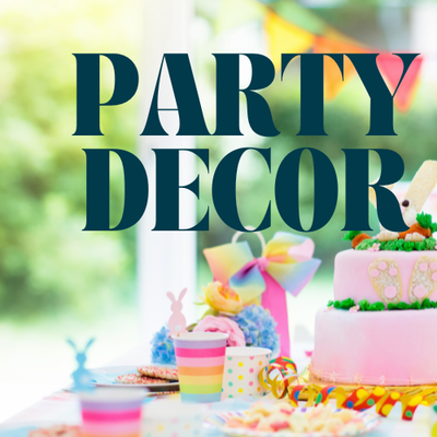 Personalised Party Decor