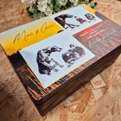 ​Personalised Pet Memory Box – Fields