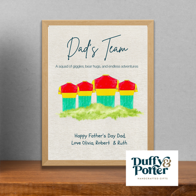 Personalised Sports Father's Day File/Print/Frame Personalised Sports Father's Day File/Print/Frame