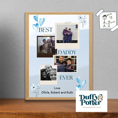 Personalised Photo Father's Day File/Print/Frame Personalised Photo Father's Day File/Print/Frame