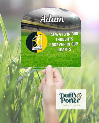 Personalised Photo Outdoor plant/Grave spike – Any Crest/Team