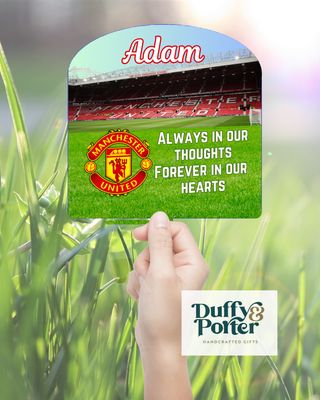 Personalised Photo Outdoor plant/Grave spike – Man United