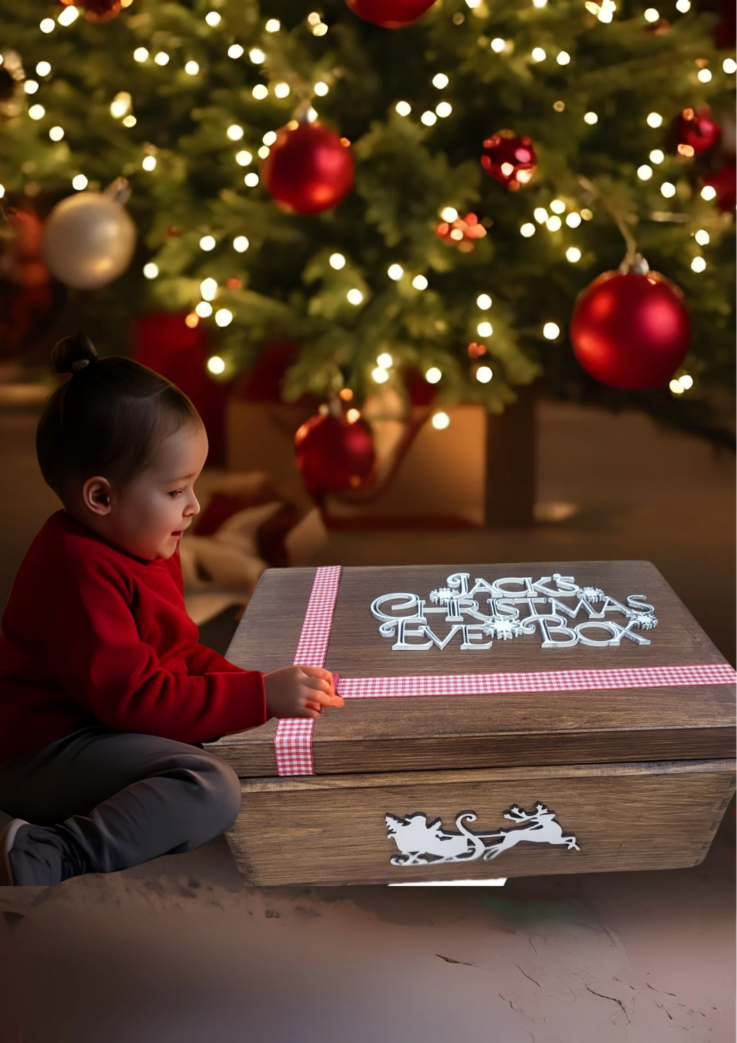 Delux Stained Christmas (Eve) Box