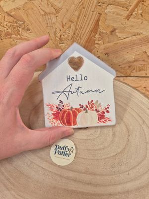 Hello Autumn Coaster/Sign