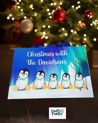 Christmas Family Hanging Signs