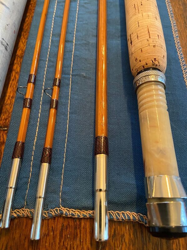 SOLD-Heddon #10 Blue Waters 8 -1/2' for line 6 (H & H or D) 2 -1/2F 4 -3/4oz.