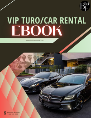 How To Turo/ Car Rental Ebook