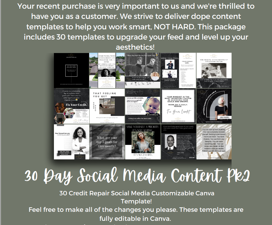 30 Day Content CRO Pk. 2