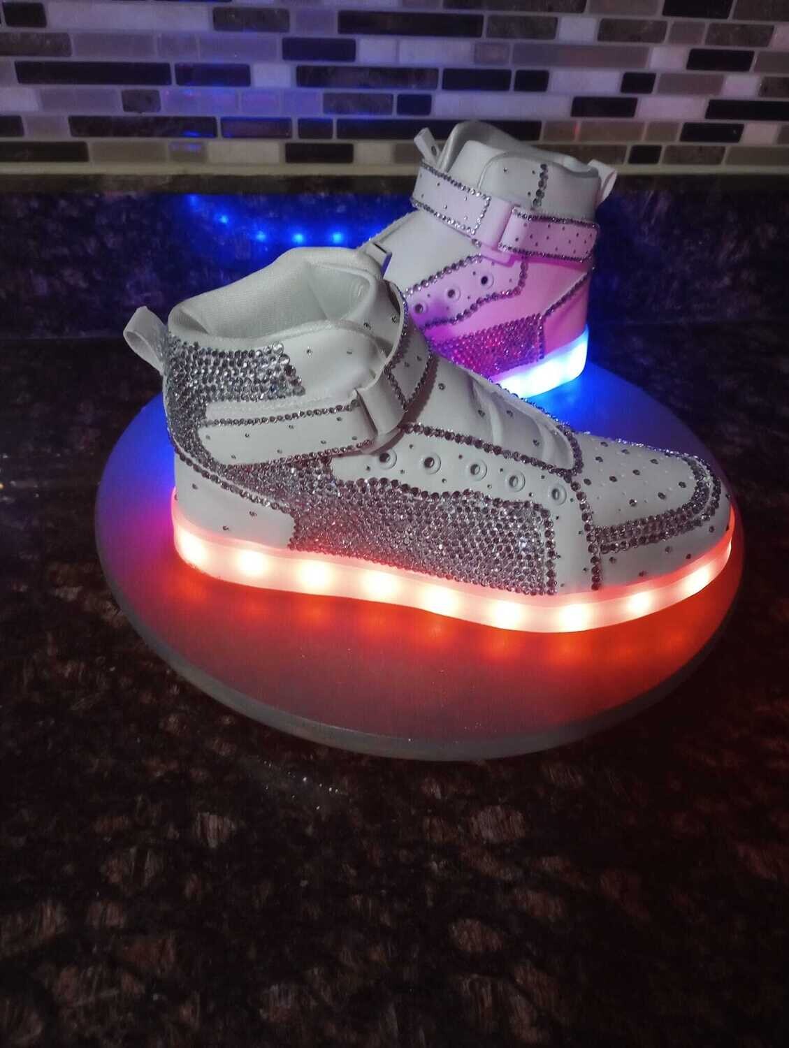 Rhinestone High-tops