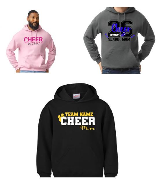 Cheer hoodies