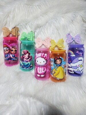 Colorful Glass Cups