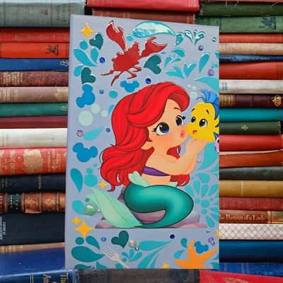Ariel blue notebook