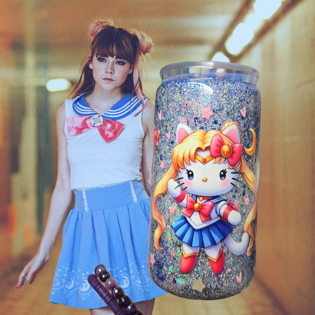 Hk Sailor moon plastic cup