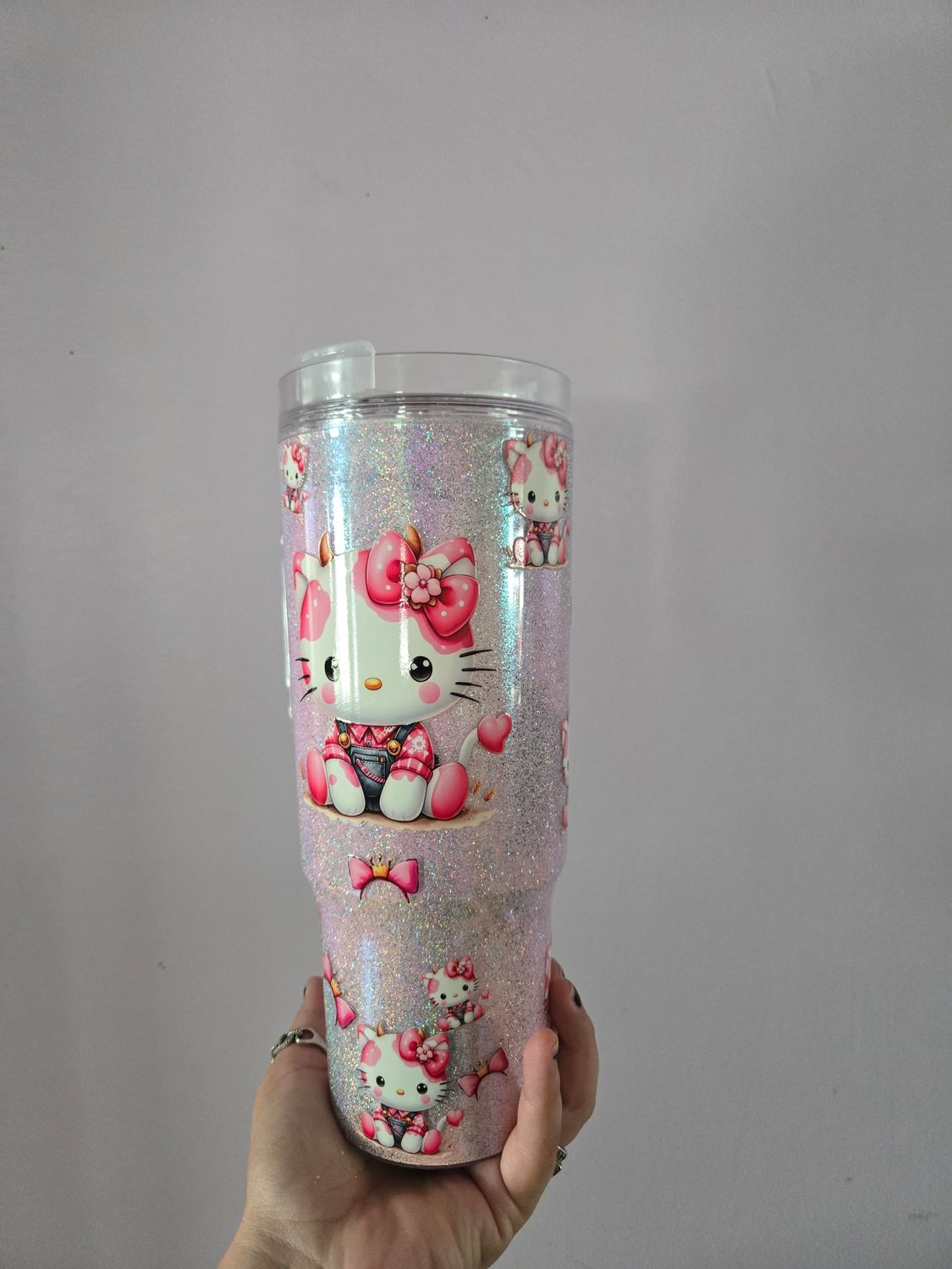 40oz HK cow Plastic