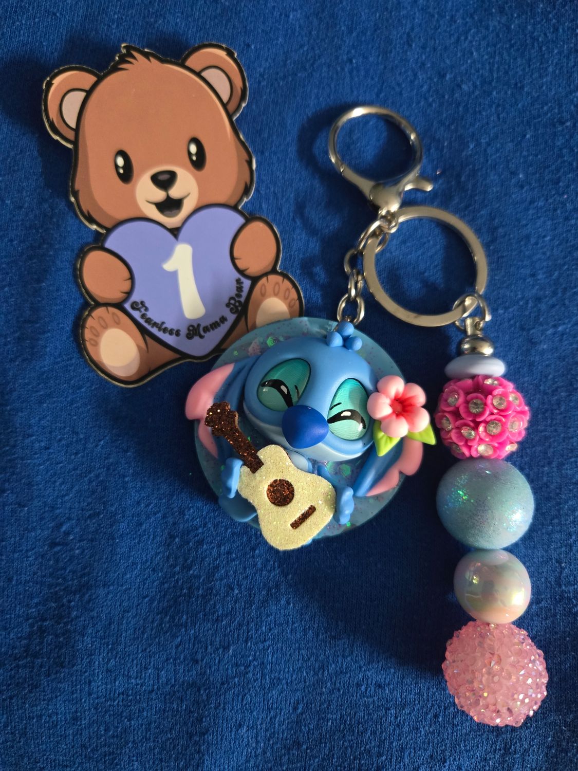 Stitch keychain