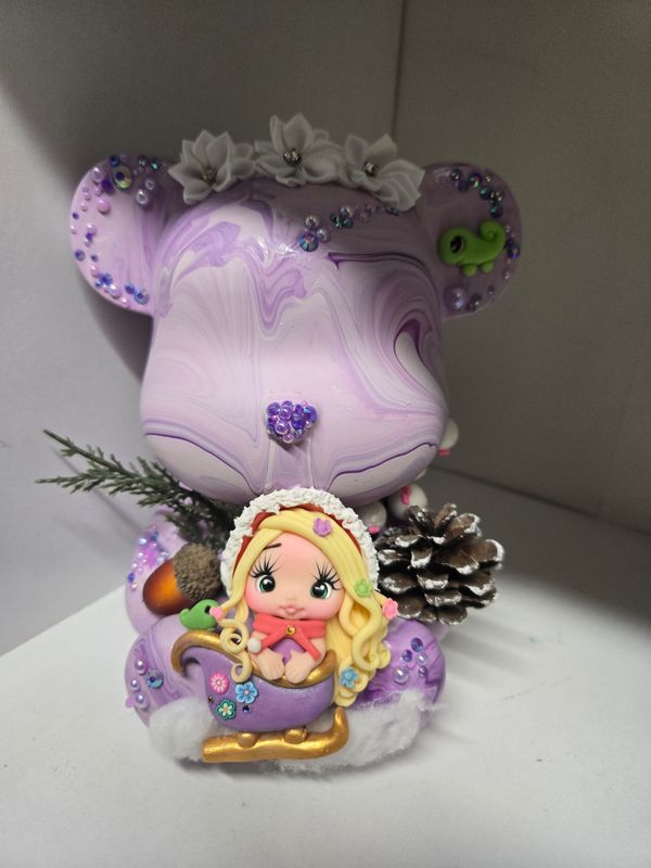 Rapunzel chubby bank