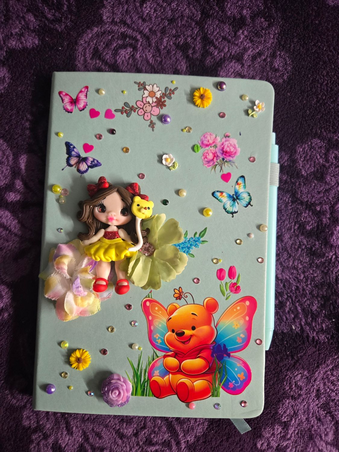 Pooh notebook