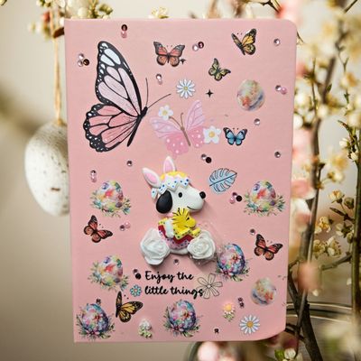 Easter snoopy notebook