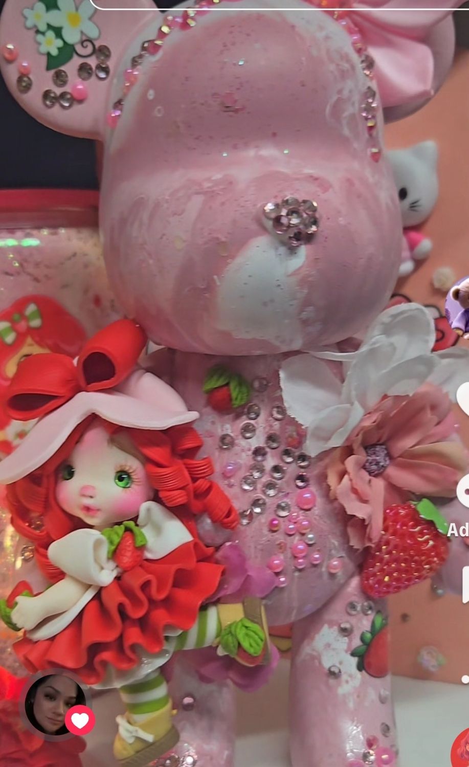 Strawberry shortcake bear