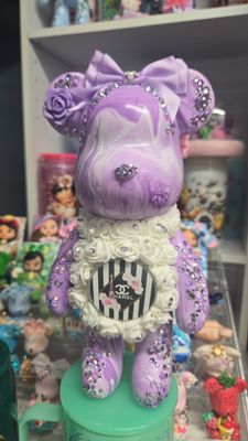 Chanel purple bear