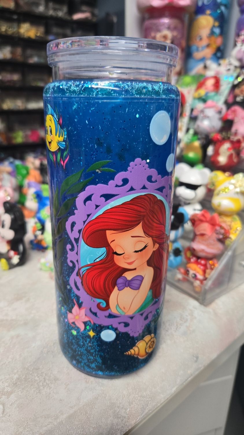 Ariel plastic mug 20oz