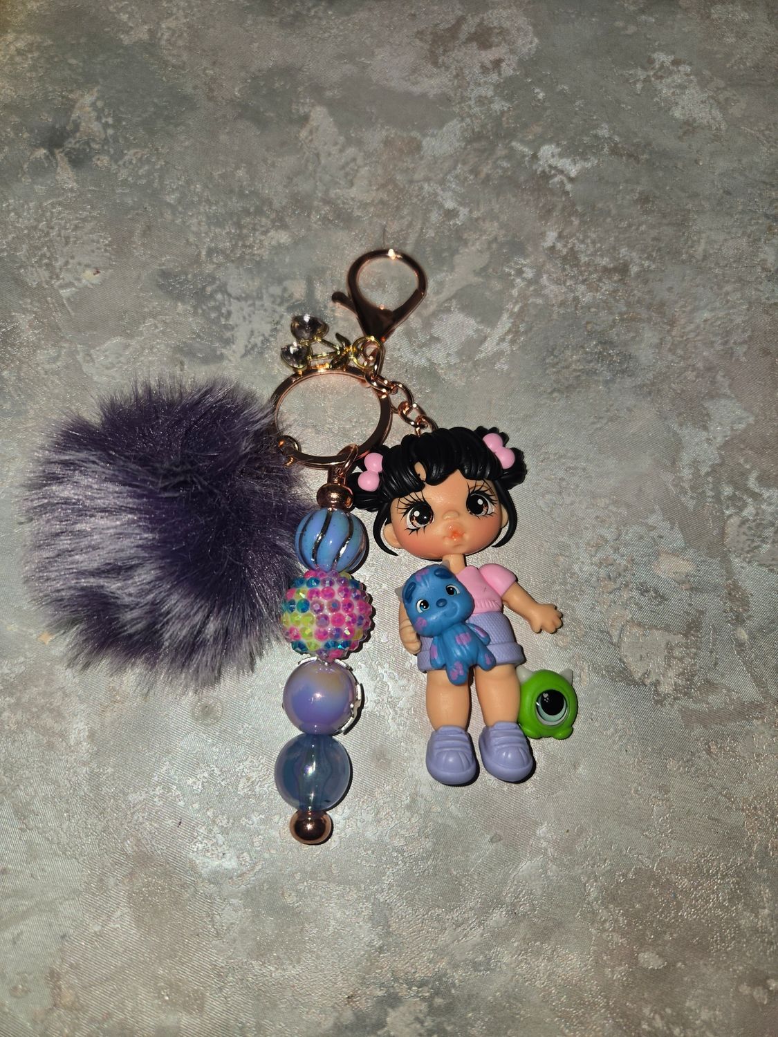 Boo Keychain