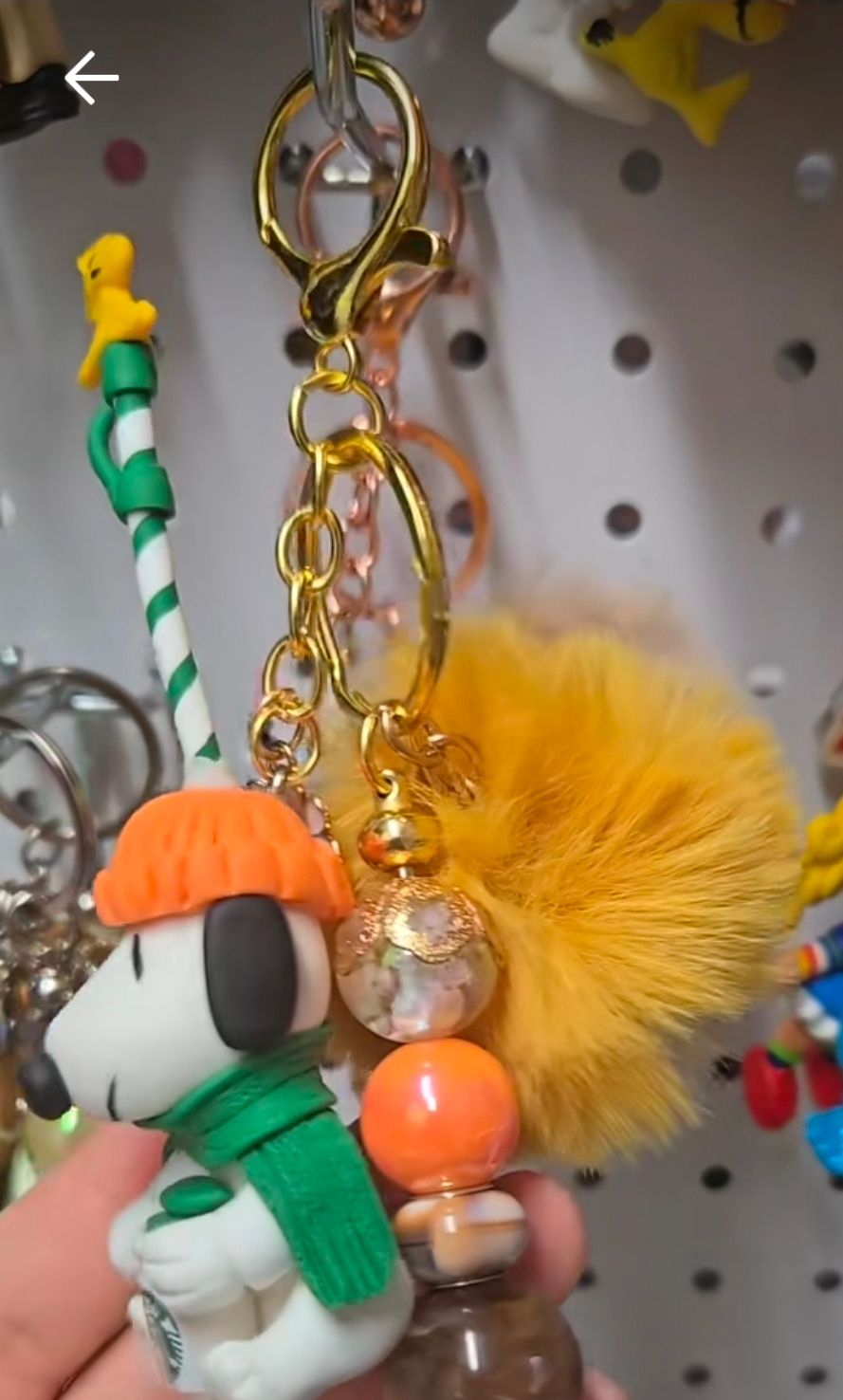 Snoopy keychain