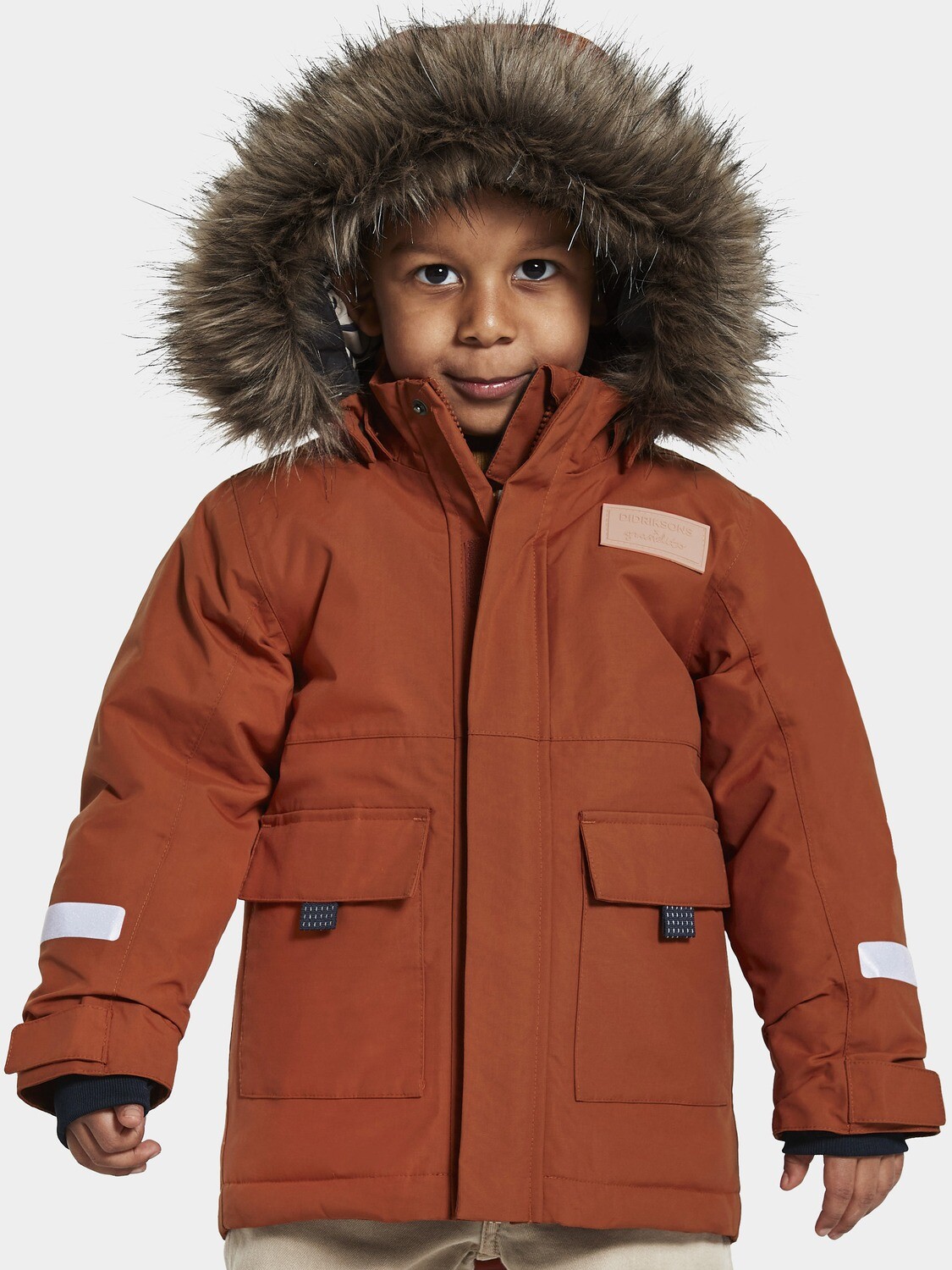 Куртка детская POLARBJORNEN (499 глиняно коричневый)