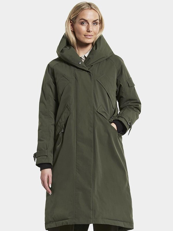 Куртка женская LI (300 тёмно-зелёный)
