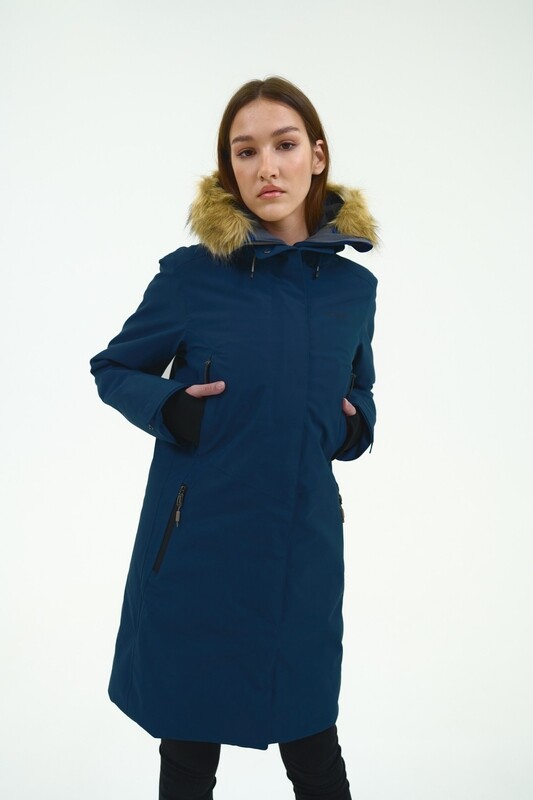Куртка женская NORPPA JIMARA  (999 глубокая синяя ночь)