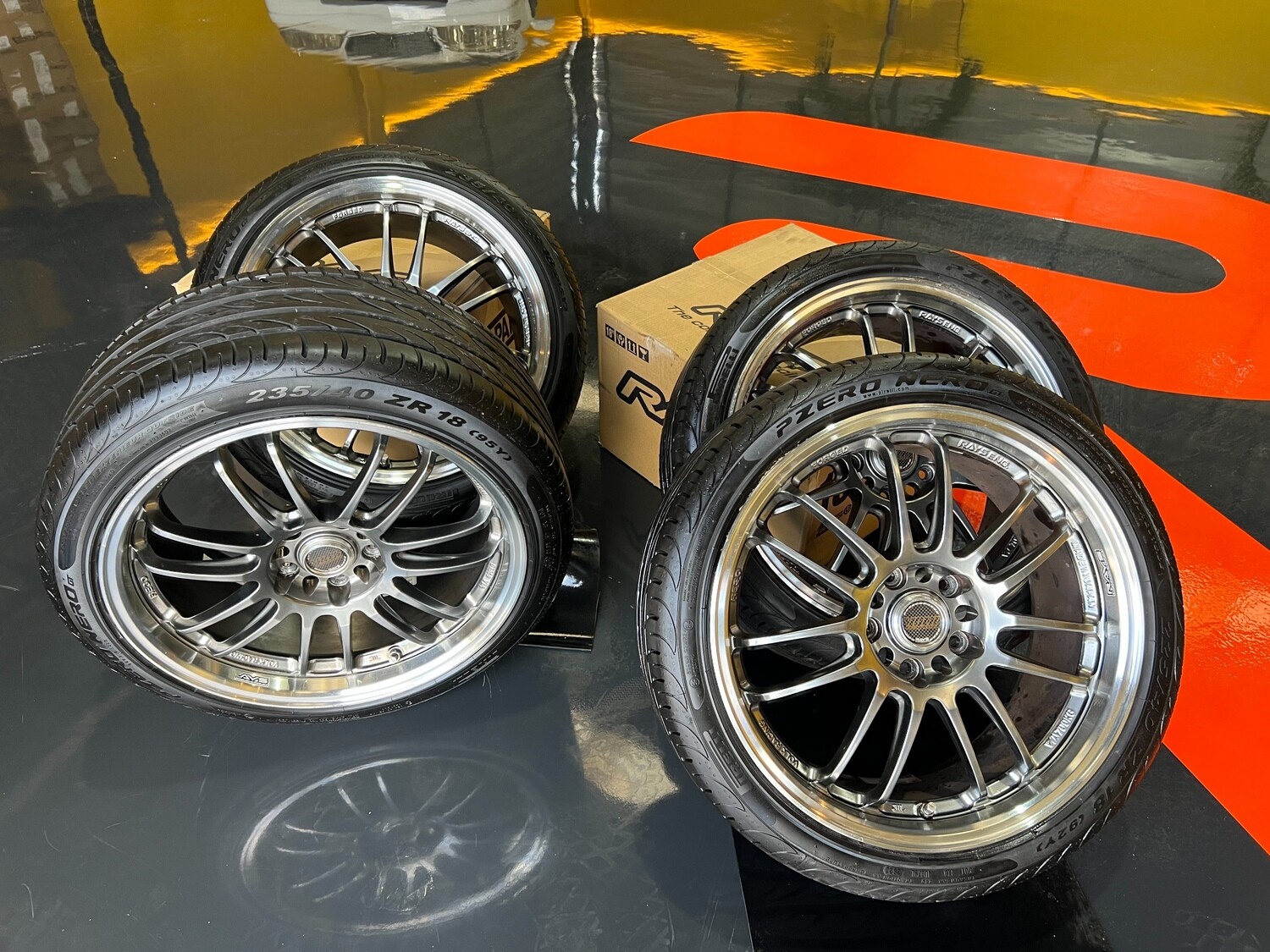 Rays RE30 Wheels &amp; Tyre set